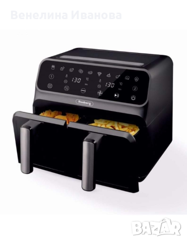 Фритюрник AirFryer Rosberg Premium, снимка 1 - Фритюрници - 44673030