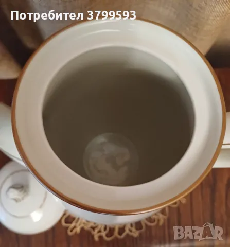 Порцеланова кана за кафе "Suisse Langenthal ", снимка 4 - Антикварни и старинни предмети - 48639356