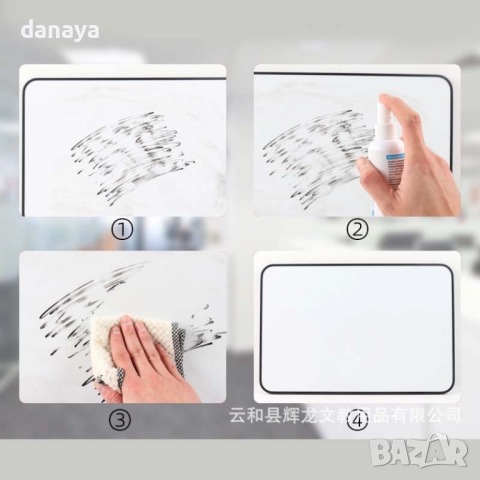 6056 Спрей за почистване на бяла дъска, 250 мл, снимка 5 - Ученически пособия, канцеларски материали - 51720045