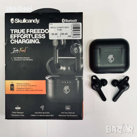 Bluetooth Слушалки SKULLCANDY INDY FUEL