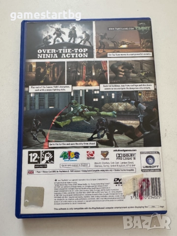 Teenage Mutant Ninja Turtles за PS2, снимка 2 - Игри за PlayStation - 51494045