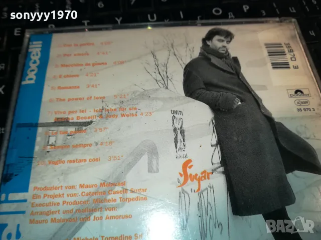 BOCELLI-ORIGINAL CD-ВНОС GERMANY 2912240735, снимка 4 - CD дискове - 48485780