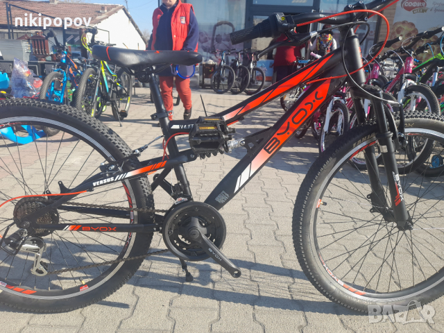 BYOX Велосипед 26" VERSUS черен/червен, снимка 3 - Велосипеди - 44587742