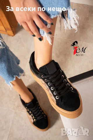 Дамски маратонки Gucci - 2 налични цвята Код D1506, снимка 4 - Маратонки - 48328891