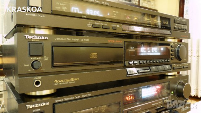 TECHNICS SU-V650 & RS-B705 &  SL-P333 & ST-GT550, снимка 15 - Ресийвъри, усилватели, смесителни пултове - 34094448