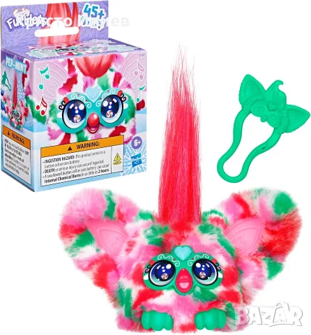 Интерактивна играчка Hasbro Furby Furblets - Pep-Mint, снимка 8 - Други - 55979573