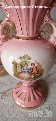 🎀 Изящна декоративна ваза, произведена в Италия , снимка 6 - Декорация за дома - 50752148