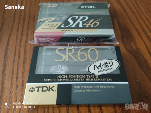 TDK SR 46 ,SR 60, снимка 1 - Аудио касети - 42712402