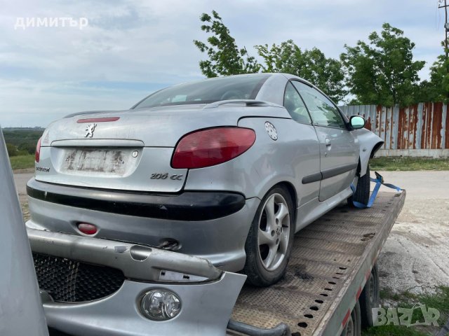 peugeot 206cc 2.0 136 facelift на части пежо 206 цц кабрио, снимка 2 - Автомобили и джипове - 40780247