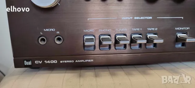 Стерео усилвател Dual CV1400, дек Dual C819, снимка 6 - Ресийвъри, усилватели, смесителни пултове - 47277780