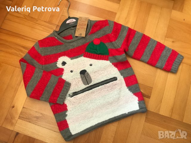 Сладурски пуловер, снимка 3 - Бебешки блузки - 30122573