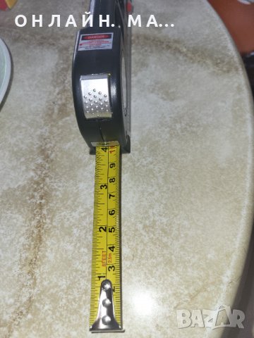 Лазерен нивелир с ролетка и линия, снимка 6 - Измервателни инструменти - 37914800