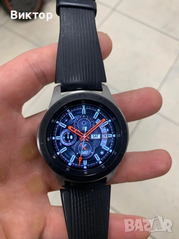 Samsung Galaxy Watch R800 silver 46mm, снимка 5 - Смарт гривни - 52980455