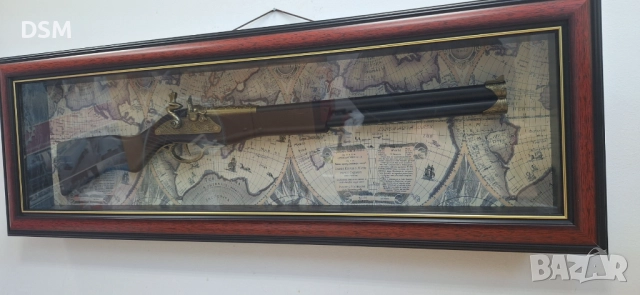 Нова Пушка в Рамка за Декорация на Стена 95х31см, снимка 3 - Други - 51574942