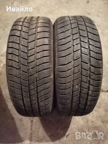 Продавам 2 броя зимни гуми 205.55.16 на 1 сезон дот 2021 Barum 