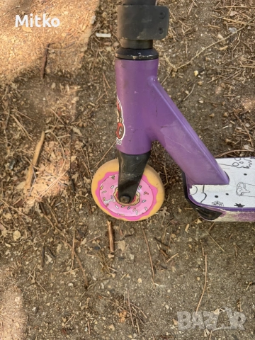 envy scooter purple and blue , снимка 3 - Скейтборд, ховърборд, уейвборд - 55833245