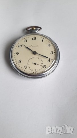 Стар джобен часовник - Мълния, снимка 3 - Антикварни и старинни предмети - 44490396