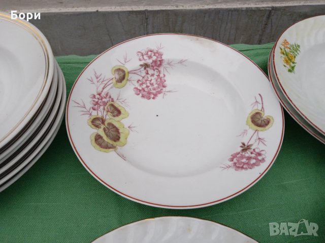 Български порцелан чинии,плата, снимка 6 - Чинии - 35132416
