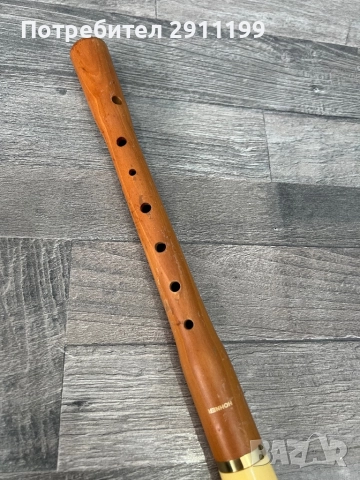 Дъвена флейта, комплект от две, снимка 3 - Духови инструменти - 51792742