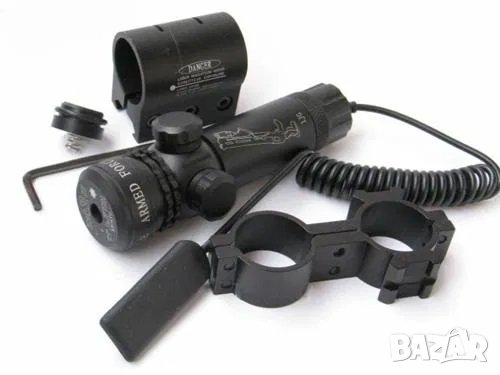 Прецизен светлинен лазерен мерник прицел за лов и хоби, снимка 7 - Оборудване и аксесоари за оръжия - 38216422