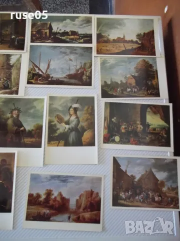Картички "DAVID TENIERS LE JELINE" комплект, снимка 6 - Колекции - 48175179