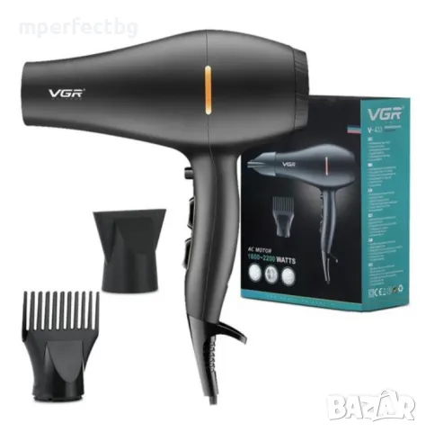 Сешоар VGR V433 Професионален Сешоар за коса VGR V 433