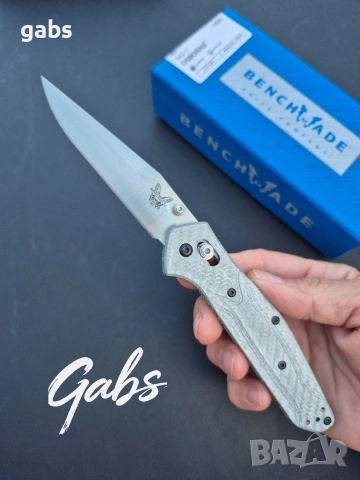 Сгъваем нож Benchmade OSBORNE 943-1, снимка 12 - Ножове - 54351246