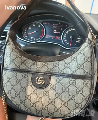 Чанта тип Gucci, снимка 4 - Чанти - 56372621