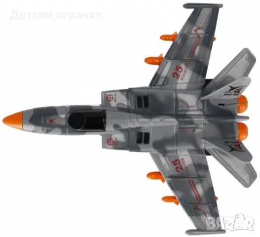 Самолет Изтребител R/C с дистанционно волан , снимка 2 - Влакчета, самолети, хеликоптери - 49215510
