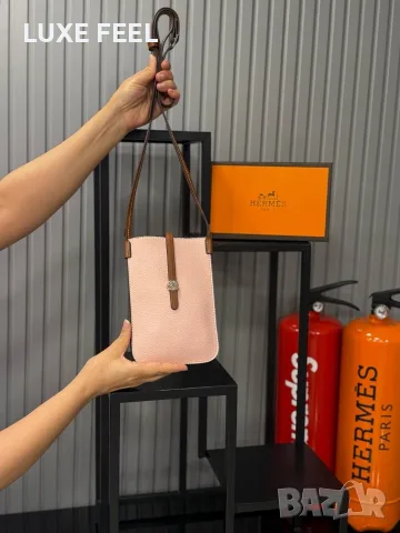 Hermes Phone Holder ⚜️ Унисекс Модел Чанти , снимка 6 - Чанти - 55739422