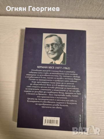 "Степния вълк" - Херман Хесе, снимка 2 - Художествена литература - 52597160
