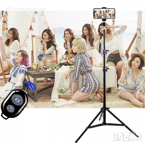 1500 Статив за телефон, фотоапарат или селфи ринг , снимка 7 - Селфи стикове, аксесоари - 37411298