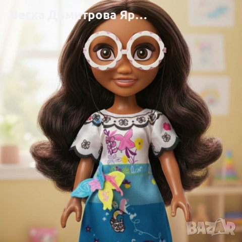 Кукла Magic Girl с очила и музика – Идеален Коледен подарък за малките модни любители, снимка 3 - Кукли - 52899239