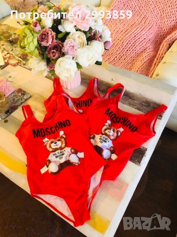 Бански цял Москино *MOSCHINO ХХС,ХС,С,М, снимка 6 - Бански костюми - 34370200