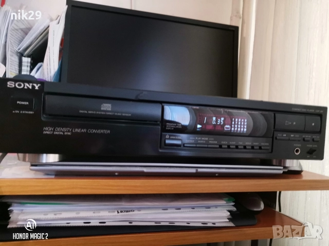 SONY CDP 297 , снимка 5 - Аудиосистеми - 52621107