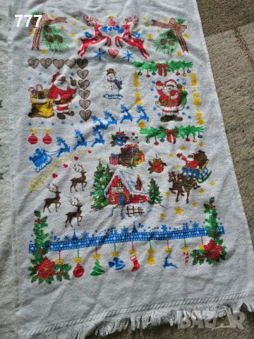 коледни кърпи хавлии , снимка 6 - Хавлиени кърпи - 48260048