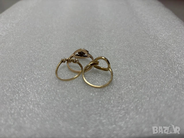 Злато за материал/претапяне/,5,65 грама, 14К (проба 585), снимка 9 - Пръстени - 53165682