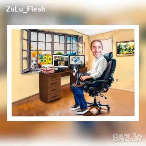 Дигитални карикатури , снимка 15 - Картини - 42083484