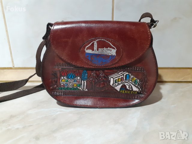 Маркова италианска кожена чантичка - чисто нова, снимка 2 - Антикварни и старинни предмети - 44149174
