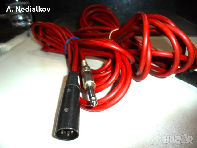 2бр. кабели мъжки жак- канон/XLR/, снимка 3 - Други - 55728469