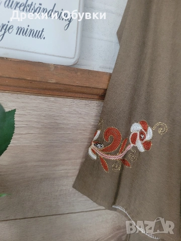 Бутикова бохо рокля бродерии и камъчета , снимка 14 - Рокли - 50303012