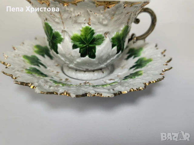 Чаша за чай  Meissen от 19в. , снимка 2 - Антикварни и старинни предмети - 51145722