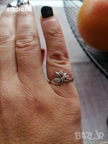 Страхотен сребърен пръстен - модел KR414, снимка 3 - Пръстени - 51375811