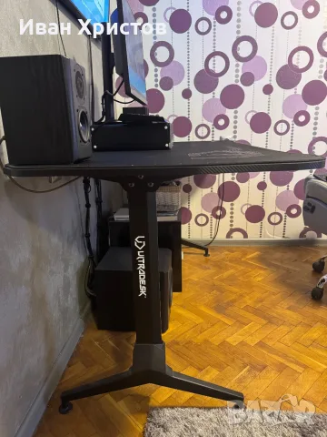 Гейминг бюро Ultradesk Grand, снимка 2 - Бюра - 56222969