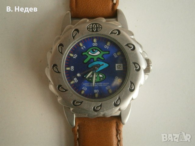 Юношески Animal sports watch, Quartz, Steel, въртящ безел, WR 10 атм, снимка 1