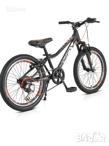 Детско колело BYOX Tucana 20" черно, снимка 3 - Детски велосипеди, триколки и коли - 50235783