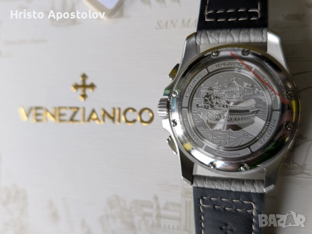 Venezianico Bucintoro 42 – Механичен хронограф, снимка 7 - Мъжки - 54168419