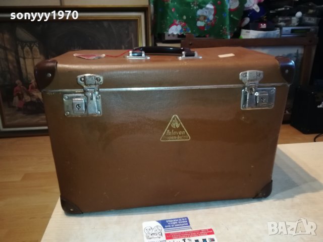 *РЕТРО ЧАНТА-КУФАР 45Х30Х26СМ-0412211616, снимка 7 - Антикварни и старинни предмети - 35027564