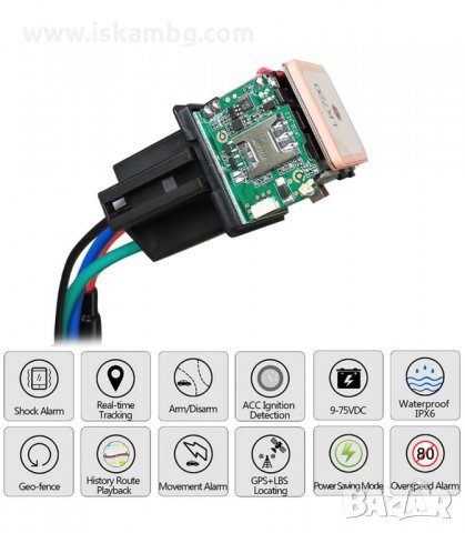 GPS ТРАКЕР ЗА АВТОМОБИЛ МОДЕЛ GT02A-2 - код 1648, снимка 2 - Аксесоари и консумативи - 33991266