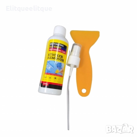 Премахващ спрей за стикери и лепила с инструмент за стъргане – 120мл, снимка 3 - Други стоки за дома - 52328187